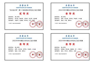我院学子在全国大学生化工设计竞...